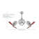 16'' Ceiling Fan with LED Lights