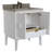 Crumley 31'' Single Bathroom Vanity with Concrete Top-1932414390-1932414394