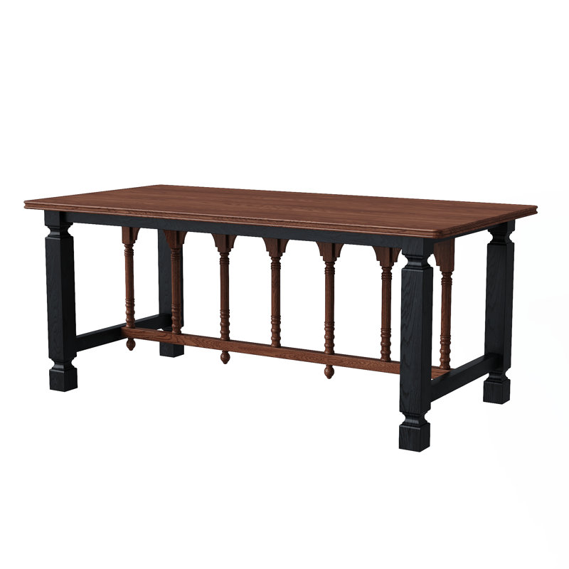 Brizio Solid Wood Dining Table