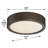 Hilmar Glass LED Flush Mount-1105898654-1105898652