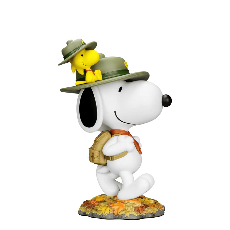Statue de maître Snoopy and Woodstock