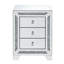 Dayne 14'' W Glass Nightstand