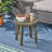 Outdoor Wood Side Table-1856320816