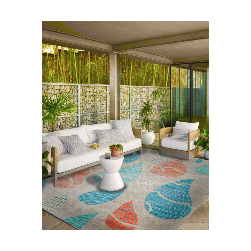 Tapis lavable à la machine Raindrop, Tapis de couloir 2 pi 6 po x 9 pi 10 po inclus