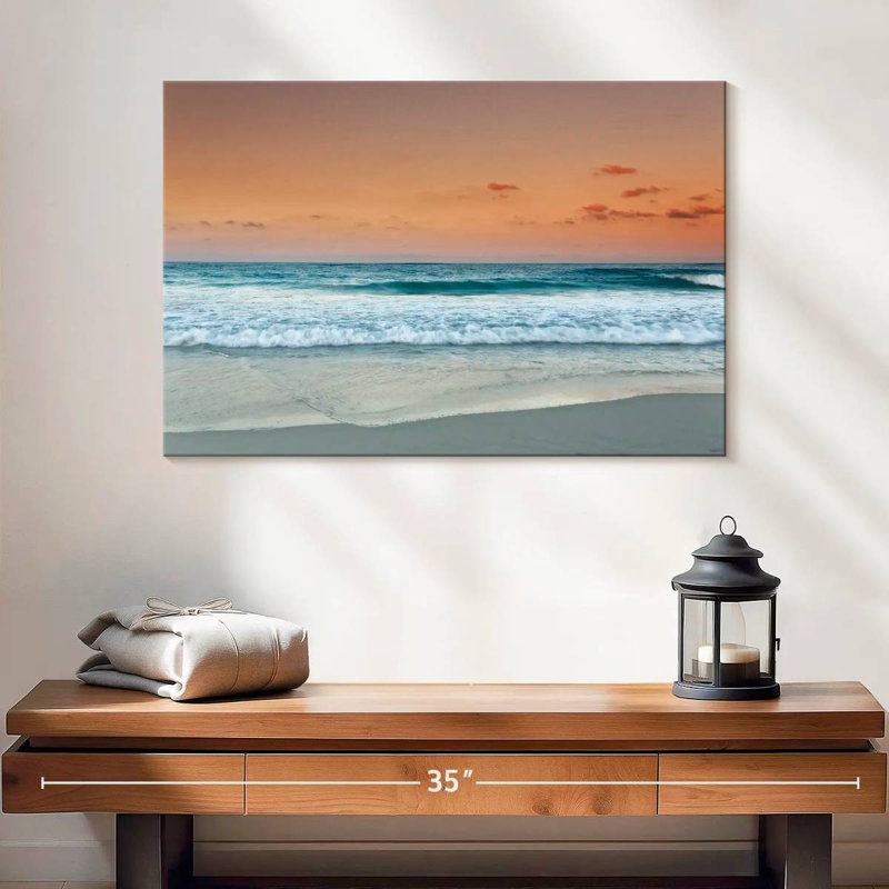Gillard Bavaro Gillard coucher de soleil, H 16 po x l 24 po