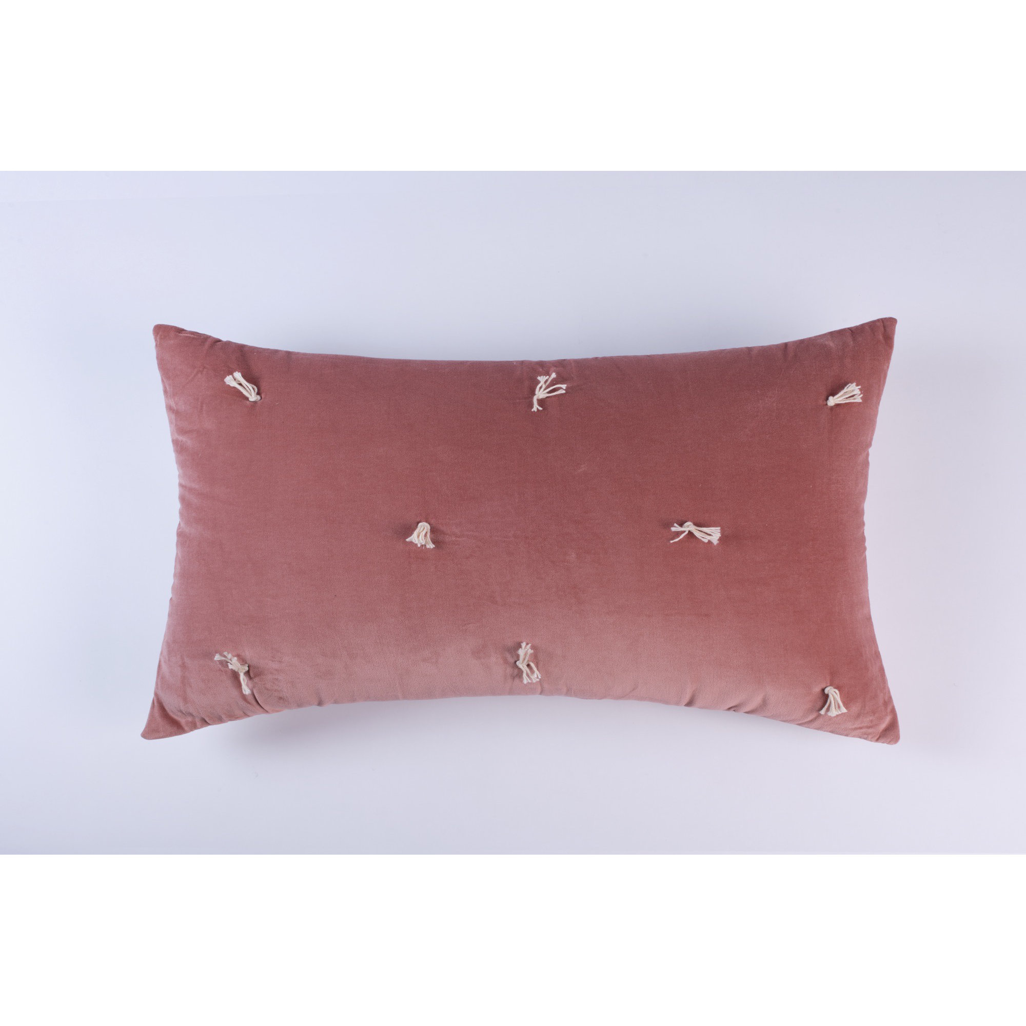 Geoff Cotton Pillow Sham, King, Blush