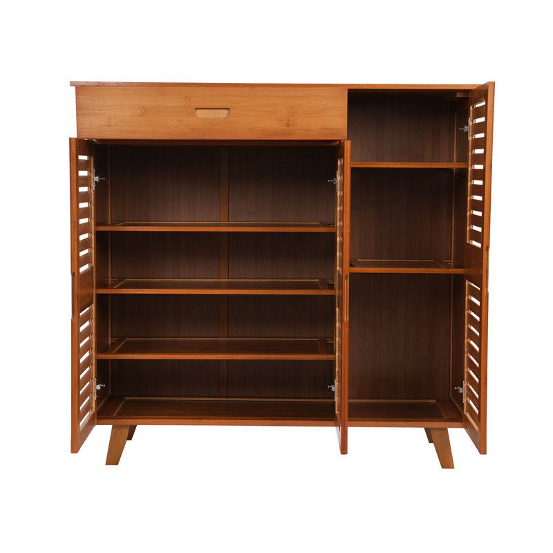 4 Tier Freestanding Shoe Storage Cabinet