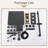 Rainfall Symphony 16inch Dual Shower Head Rainfall Thermostatic Shower System with 16-inch Slide Bar and Body spray-92579943