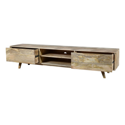 Crowell Unfinished TV Stand for TVs up to 85"