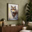 Quiet Wolf In Mist Boho - Print-1391256348-1391256352