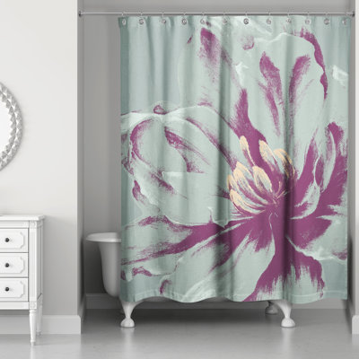 Rideau de douche simple graphic floral i Burbank