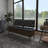 Black Metal Room Storage Bench with Tufted Faux Leather, 54" x 19" x 31"