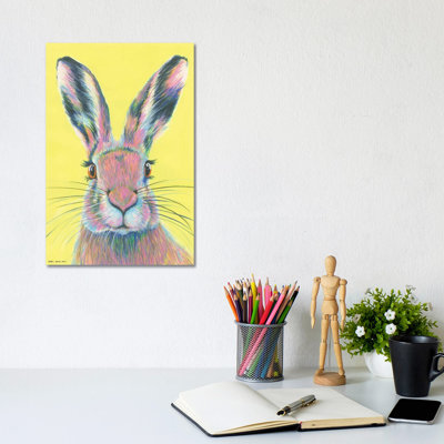 Mad March Hare by Kirstin Wood - Painting on Canvas