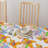 Rectangular Tablecloth, 100% Cotton, Floral 215-370023976