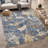 Machine Washable Indoor/Outdoor Chantille ACN2929 Floral Rug-128960644-128960646