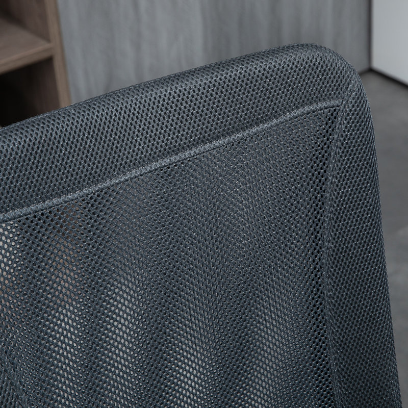 Hayre Polyester Office Chair, Dark Grey