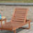 Odhran Outdoor Bubinga Wood Chaise Lounge