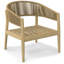 Bayshore - Fauteuil de conversation d'extérieur - Naturel