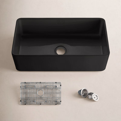 Pure 33" Fireclay Farmhouse Kitchen Sink