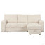 Canapé-lit modulaire rembourré avec sacs de rangement et 2 porte-gobelets sur les accoudoirs (modulaire)-1462486903