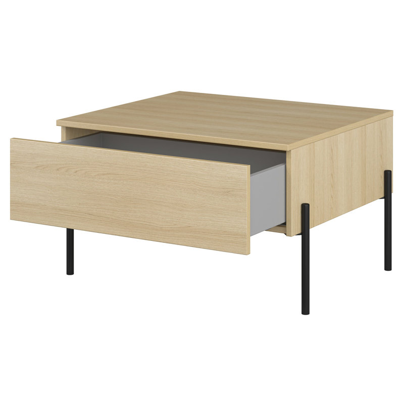 Coffee Table with Storage, Brown