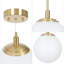 Luminaire suspendu sphère 1 lumière Christobel