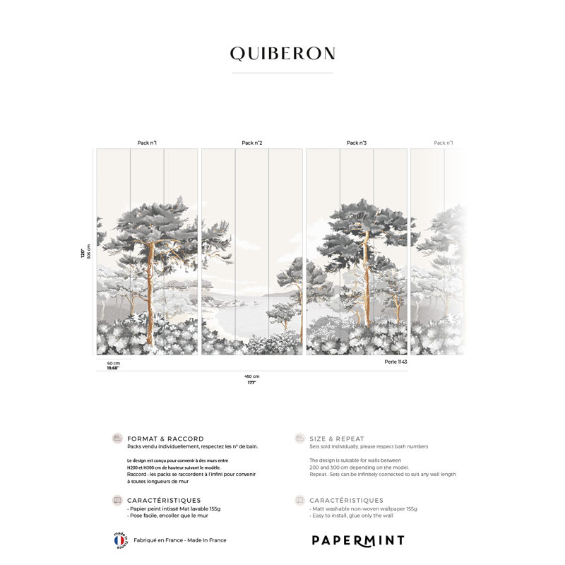 Quiberon Pack 1, 2 & 3, White