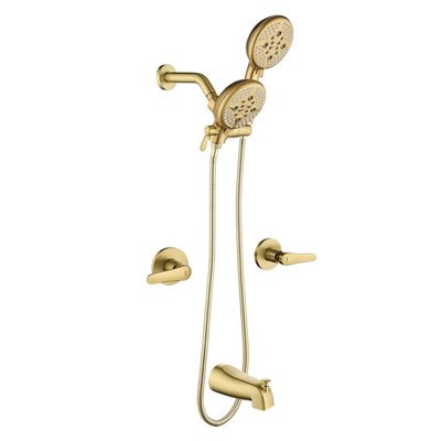 Volume Control Complete Shower System with Rough in-Valve