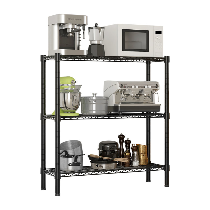 Teignmouth 35.43 " W Steel Shelving Unit