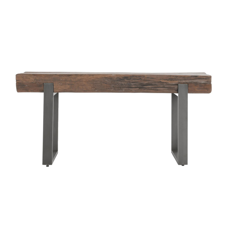 Duarte 60" Console Table Reclaimed Brown