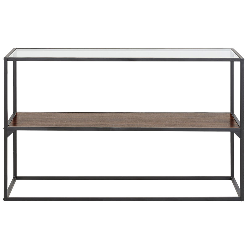 Dedrik 122cm Glass Top Console Table