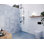 Vela 38 in. x 78 in. Fully Frameless Single Fixed Shower Panel