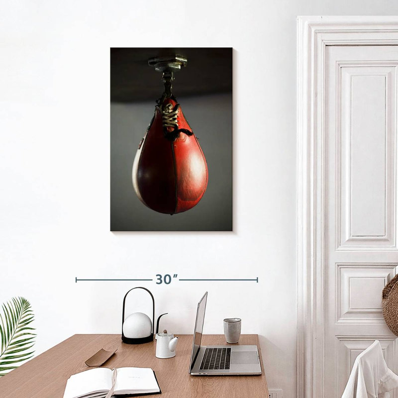 Sireci Boxing Speed Bag, 30" H x 20" W