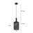 1-Light Cage Shade Pendant Lighting for Kitchen Island, Dining Room, Bedroom
