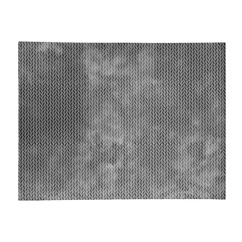 Tapis chevrons area black, Rectangle 9 pi x 12 pi