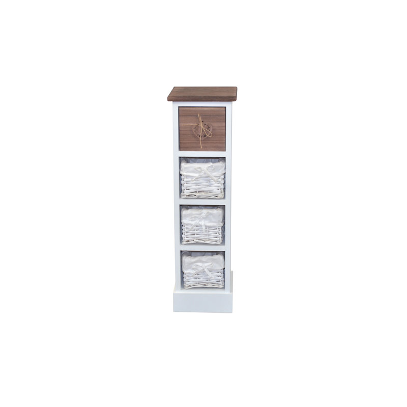 Latitude 3 - Drawer Rectangle Accent Chest, Brown