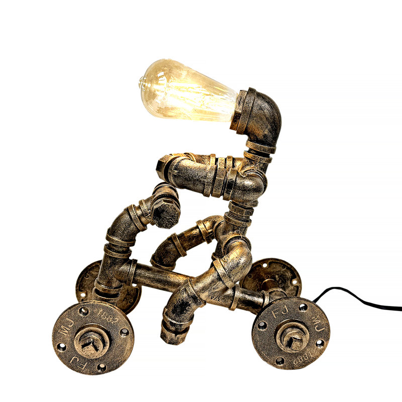 Lampe fantaisie en métal Joktan