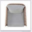 Chaise avec accoudoirs d'appoint