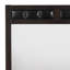 Commode 6 tiroirs avec miroir cappuccino