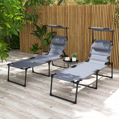 Ruidiaz Outdoor Chaise Lounge by Arlmont & Co.