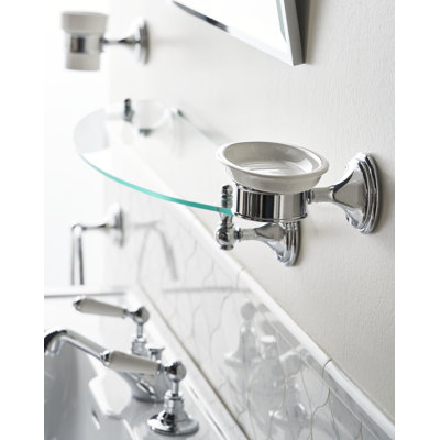 Courtney Ceramic / Porcelain Bathroom Tray