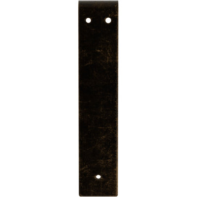 2"W x 10"D x 10"H Legacy Steel Bracket, Antiqued Brass