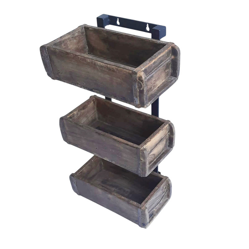 3 Piece Wood Tiered Shelf