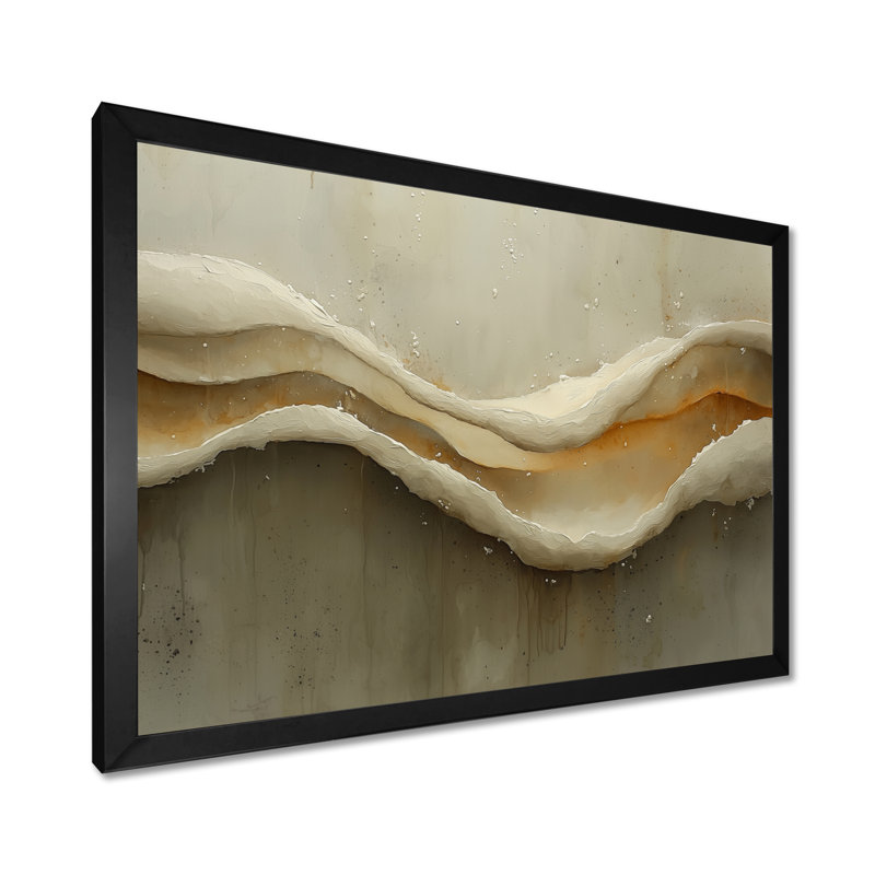 Cheltenham Ephemeral Pathway Drip Peinture III, Reproduction encadrée d'une seule photo, H 30 po x l 40 po