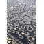 Tapis bleu / ardoise / ivoire nouvel âge 3 pi 1 po x 10 pi 8 po Moghul