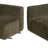 Piazza 124.5" Chenille Fabric L-Shaped Sectional Sofa-124827166
