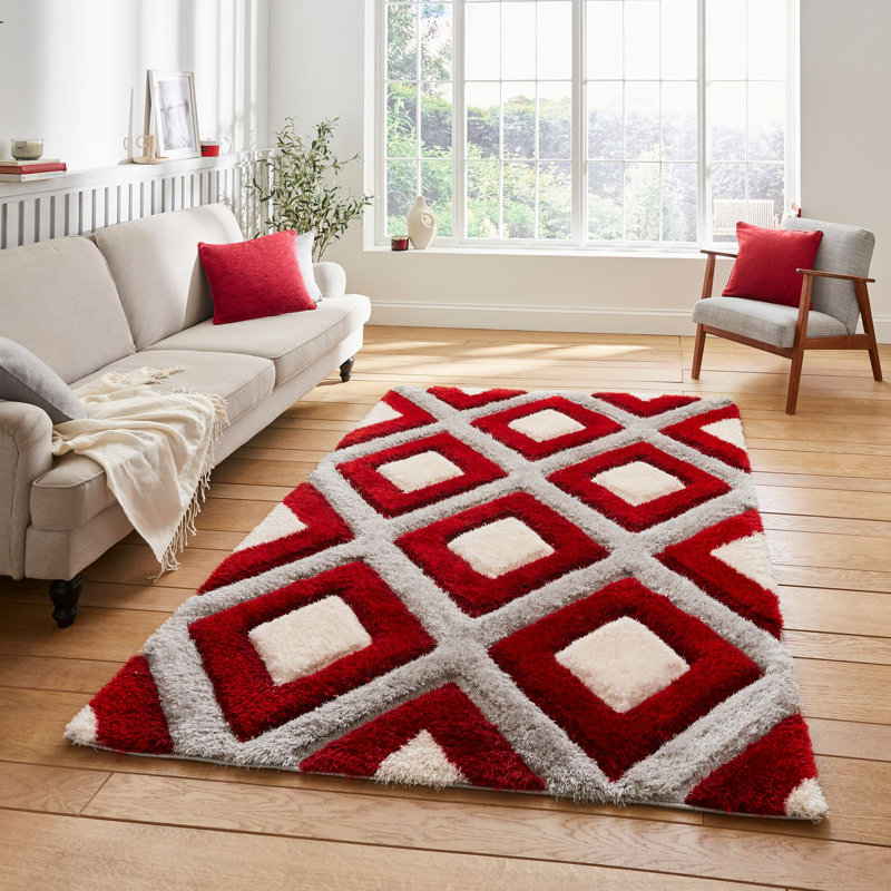 Olympia area rug Machine Woven Rectangle Grey, Rectangle 160 x 220cm