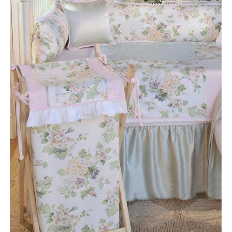 Flower Medley Fabric Laundry Hamper