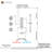 AquaRhapsody Thermostatic Complete Shower System with Rough in-Valve-89794550