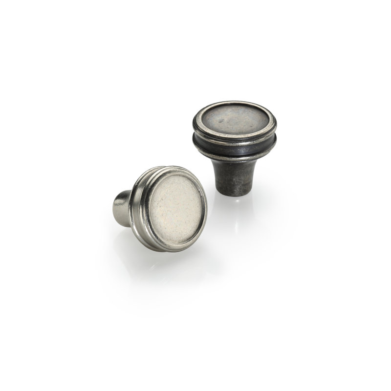 Mateo Knob, Medium White Bronze, 1.5